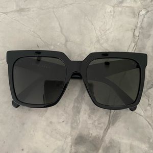 CELINE OVERSIZED S055 SUNGLASSES IN ACETATE WITH POLARIZED LENSES
BLACK